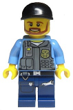 LEGO cty0360 Police - LEGO City Undercover Elite Police Officer 1 - Brown Beard