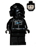 LEGO sw268a TIE Fighter Pilot (Patterned Head)